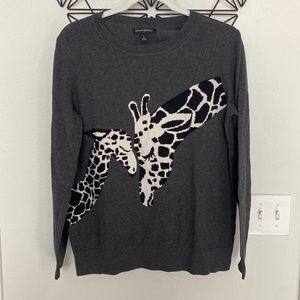 Banana Republic giraffe print sweater